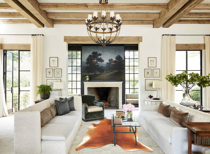 Solid Brown XX-Large Brazilian Cowhide Rug 8'9"H x 6'6"W #B13528 by Hudson Hides
