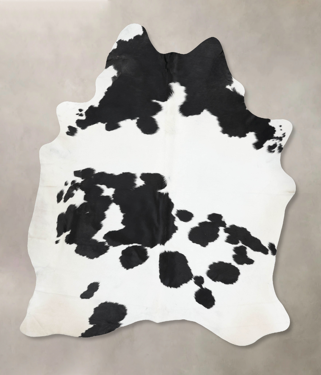 Black and White XX-Large Brazilian Cowhide Rug 8'3"H x 6'5"W #B13534 b