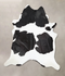 Black and White XX-Large Brazilian Cowhide Rug 9'5