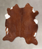 Brown and White Regular XX-Large Brazilian Cowhide Rug 8'0