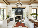 Solid Brown X-Large Brazilian Cowhide Rug 7'8"H x 6'4"W #B13551 by Hudson Hides