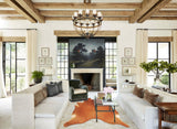 Solid Brown XX-Large Brazilian Cowhide Rug 8'4"H x 6'8"W #B13554 by Hudson Hides