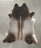 Dark Grey X-Large Brazilian Cowhide Rug 6'8