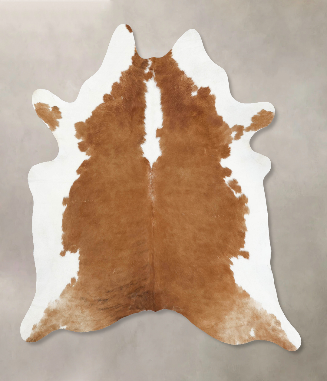 Hereford XX-Large Brazilian Cowhide Rug 8'3"H x 6'11"W #B13589 by Huds