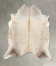 Taupe X-Large Brazilian Cowhide Rug 6'6"H x 6'2"W #B13606 by Hudson Hides