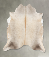 Taupe X-Large Brazilian Cowhide Rug 6'6"H x 6'2"W #B13606 by Hudson Hides