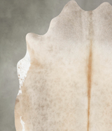 Taupe X-Large Brazilian Cowhide Rug 6'6"H x 6'2"W #B13606 by Hudson Hides