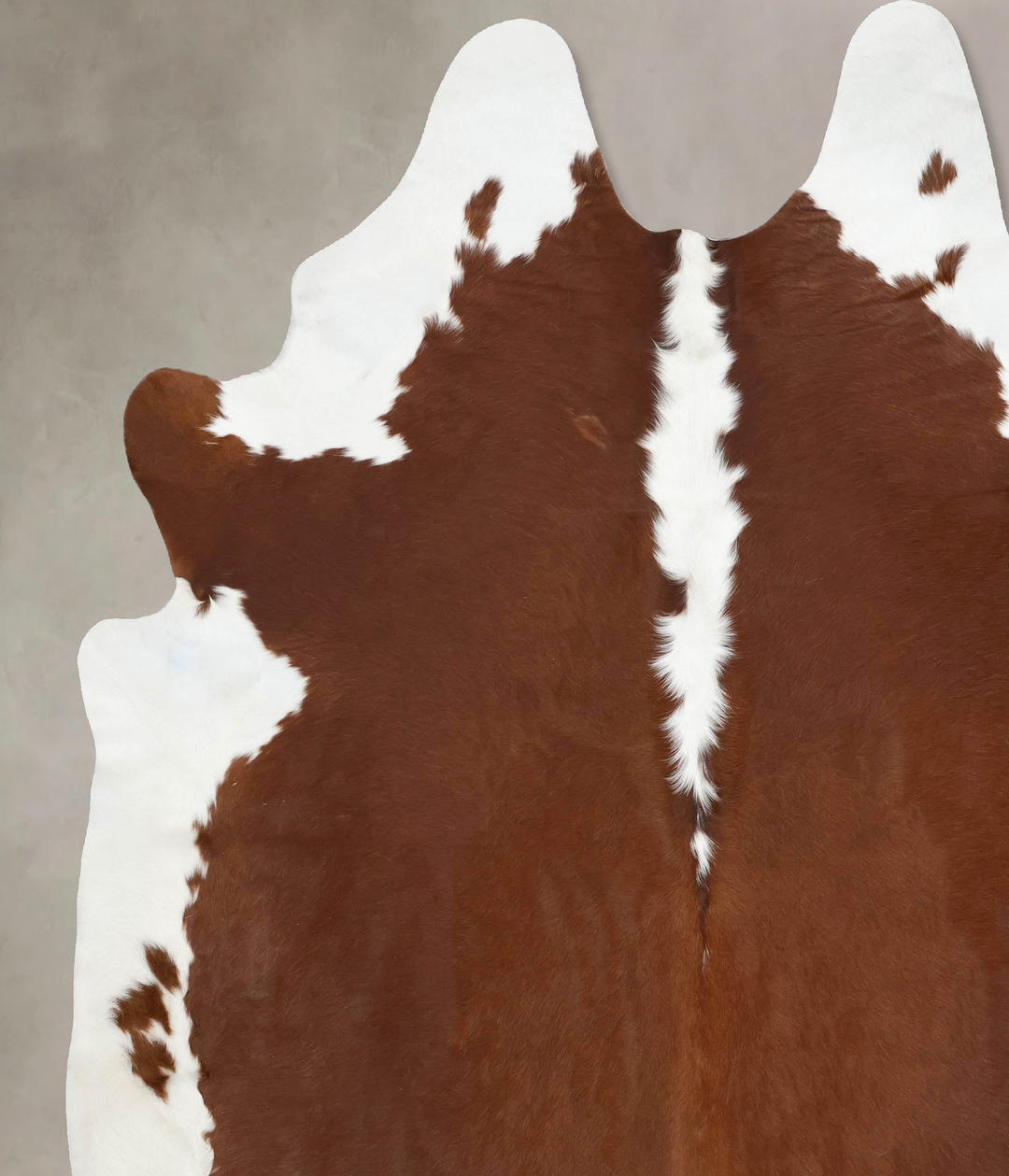 Hereford XX-Large Brazilian Cowhide Rug 9'2"H x 7'9"W #B13613 by Hudso