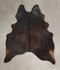 Chocolate X-Large Brazilian Cowhide Rug 8'5
