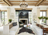 Chocolate X-Large Brazilian Cowhide Rug 8'5"H x 5'11"W #B13642 by Hudson Hides