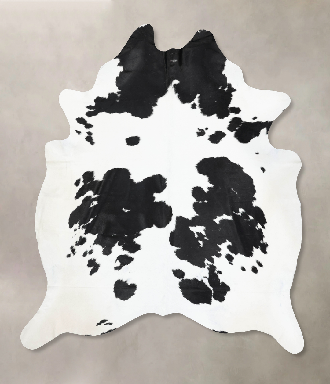 Black and White XX-Large Brazilian Cowhide Rug 9'5"H x 7'5"W #B13649 b