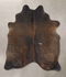 Chocolate Large Brazilian Cowhide Rug 6'8