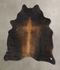 Chocolate Large Brazilian Cowhide Rug 6'11