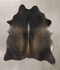 Dark Grey Large Brazilian Cowhide Rug 7'4