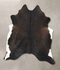 Chocolate X-Large Brazilian Cowhide Rug 7'4