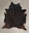Chocolate XX-Large Brazilian Cowhide Rug 8'7