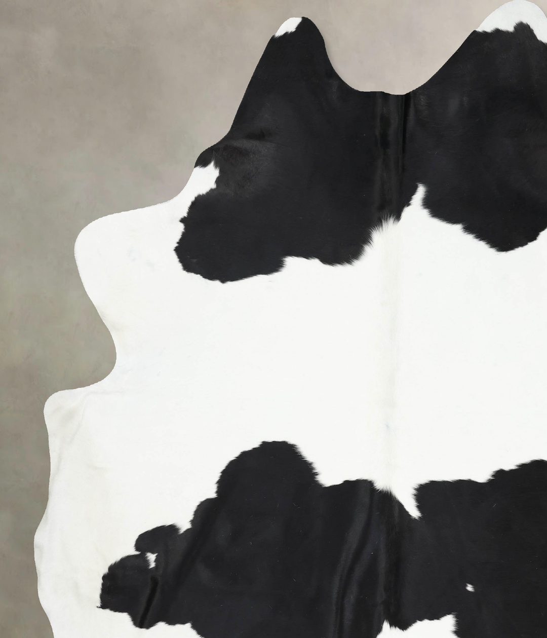 Black and White XX-Large Brazilian Cowhide Rug 9'3"H x 8'1"W #B13736 b