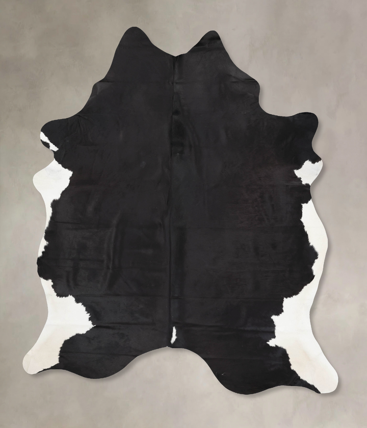 Black and White XX-Large Brazilian Cowhide Rug 8'11"H x 6'4"W #B13737 by Hudson Hides