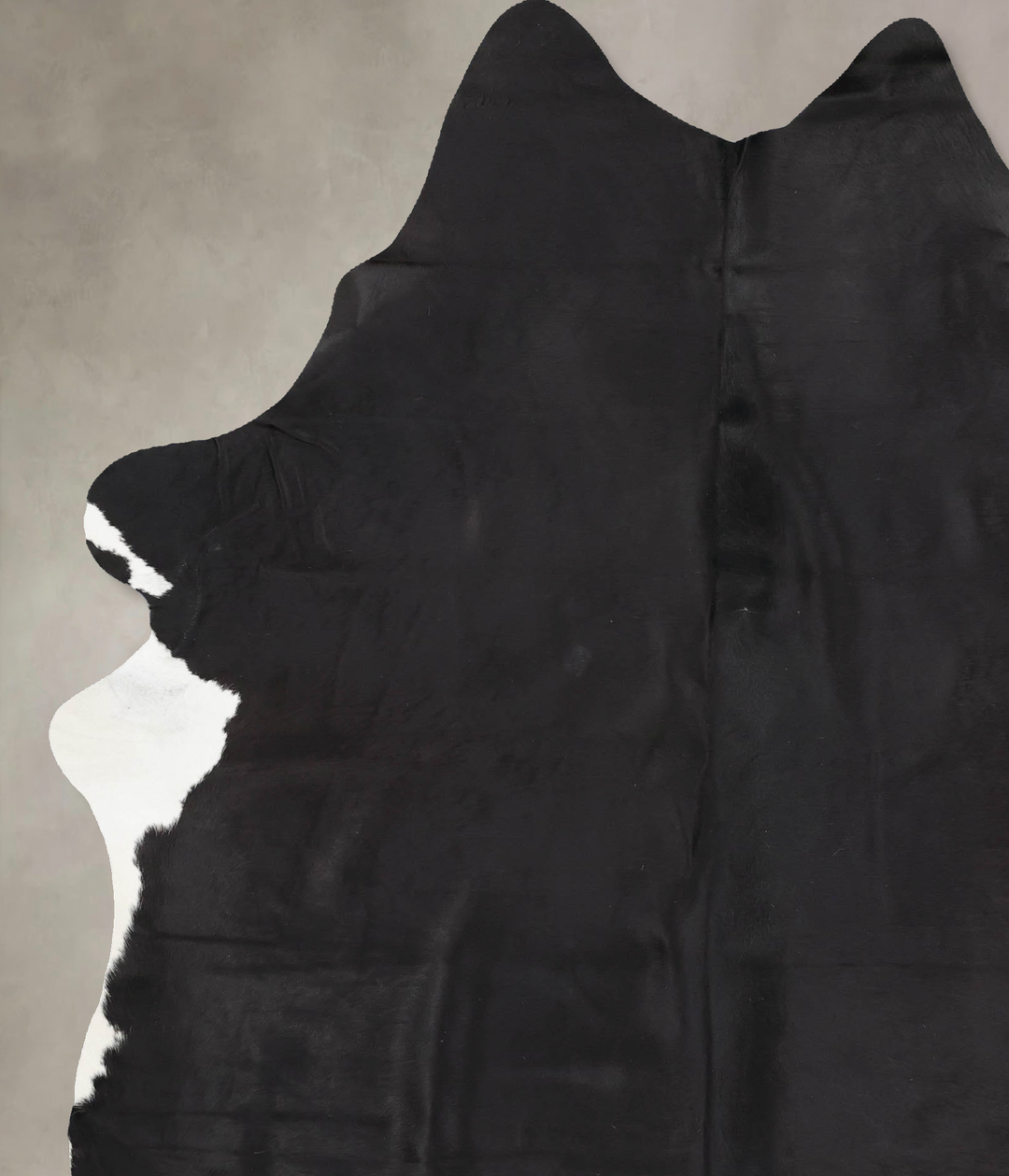 Black and White XX-Large Brazilian Cowhide Rug 8'11"H x 6'4"W #B13737 