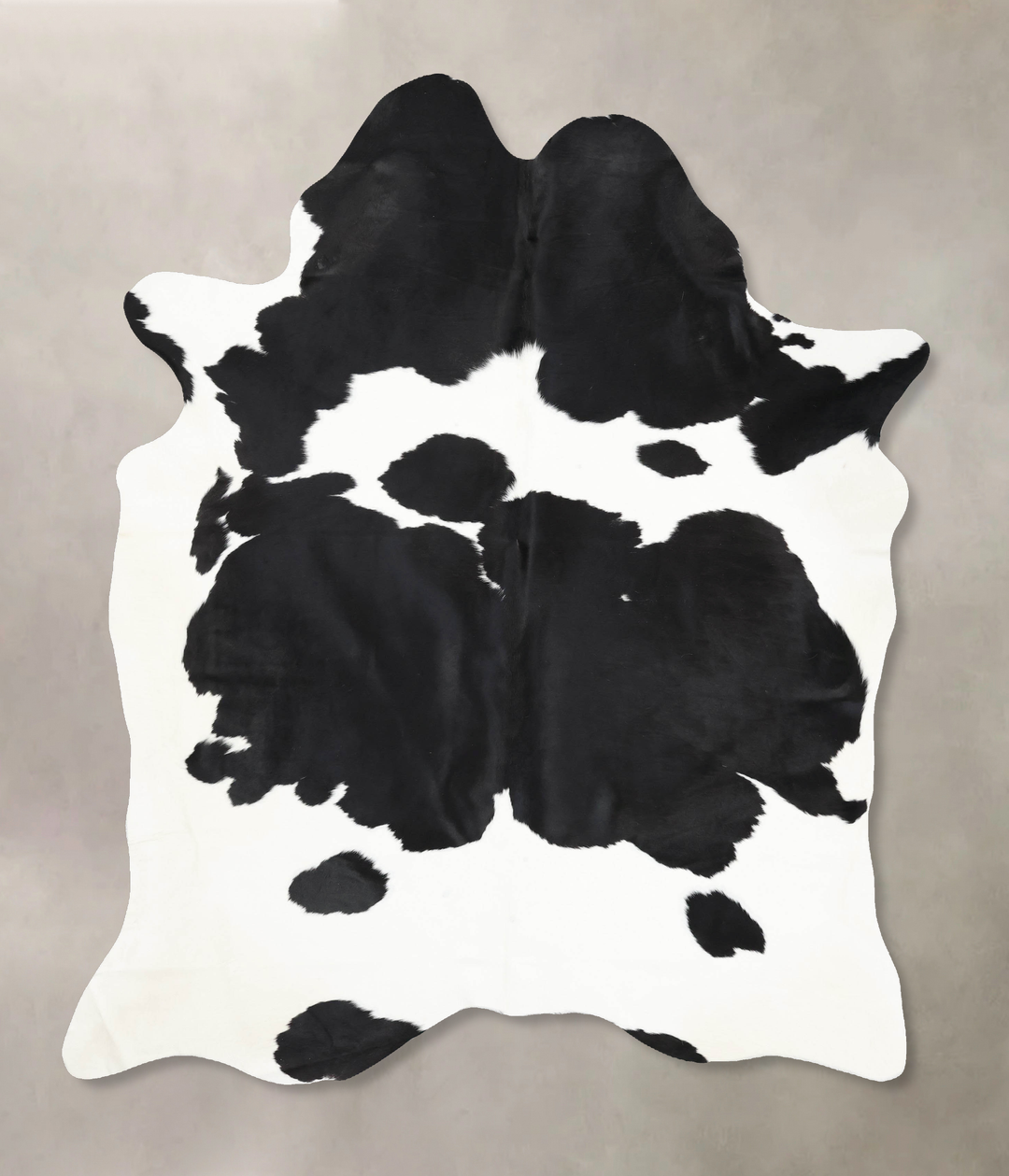 Black and White XX-Large Brazilian Cowhide Rug 8'4"H x 6'7"W #B13797 b