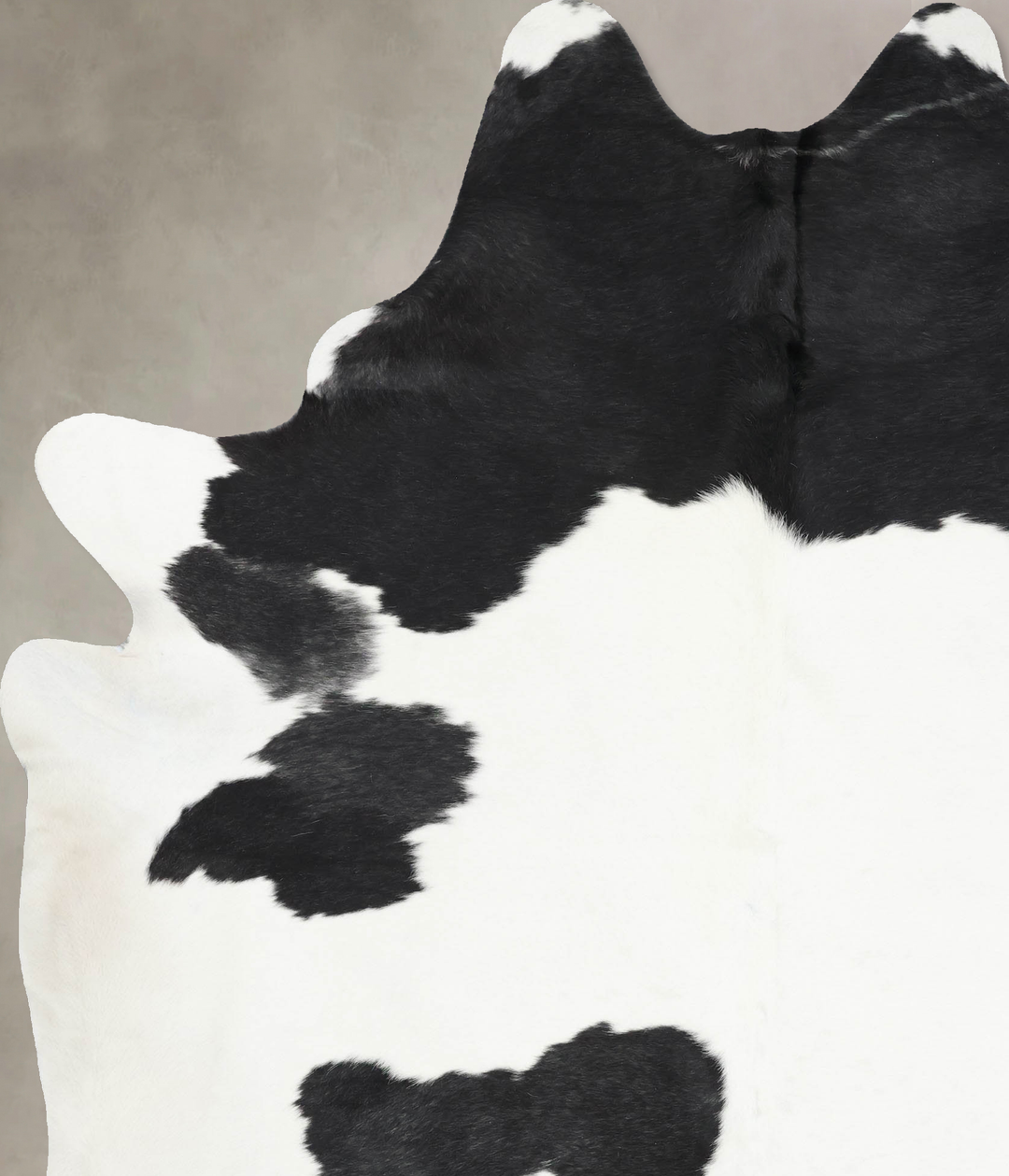 Black and White XX-Large Brazilian Cowhide Rug 8'11"H x 6'6"W #B13810 