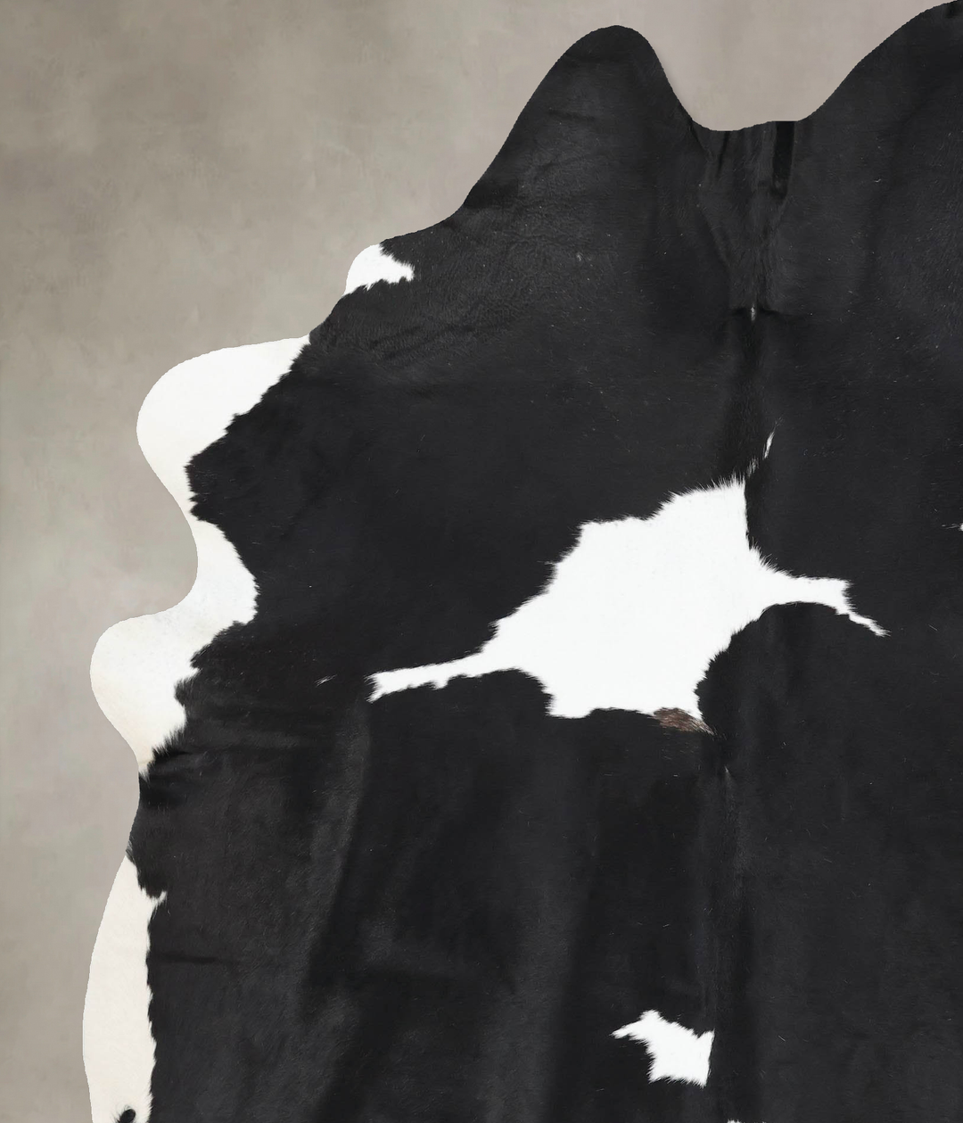Black and White XX-Large Brazilian Cowhide Rug 8'5"H x 6'5"W #B13829 b