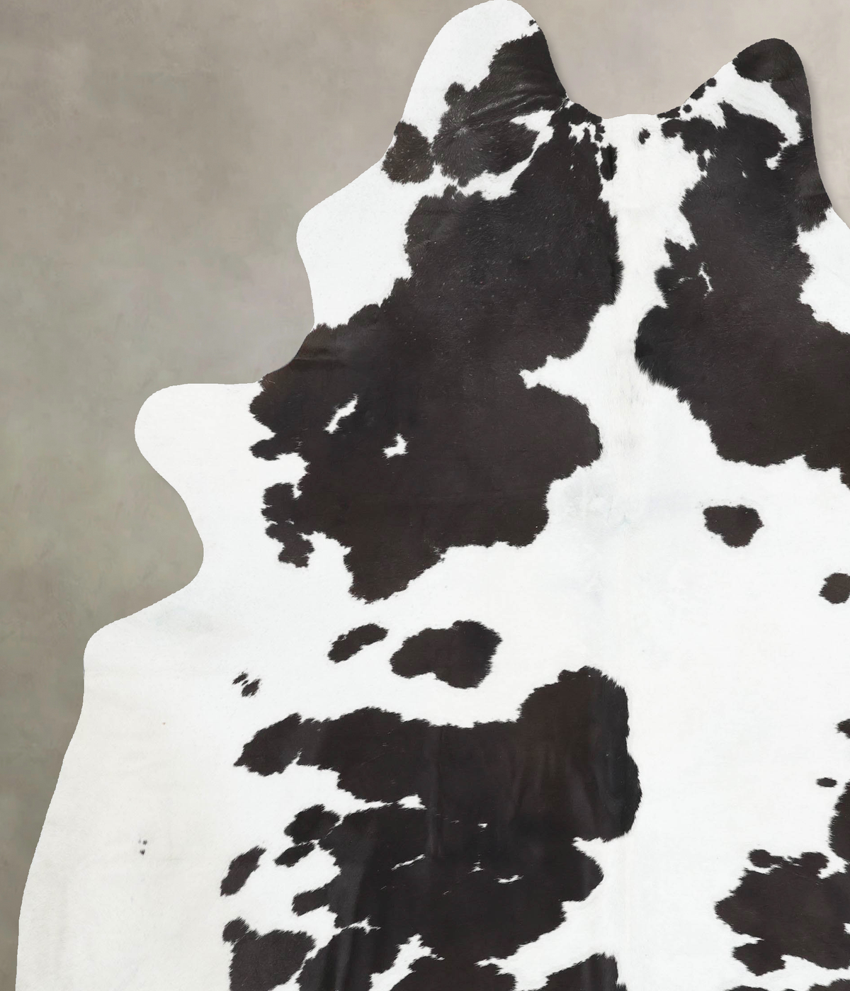 Black and White XX-Large Brazilian Cowhide Rug 9'4"H x 7'5"W #B13840 by Hudson Hides