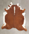 Hereford XX-Large Brazilian Cowhide Rug 7'7
