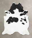 Black and White XX-Large Brazilian Cowhide Rug 8'4"H x 6'8"W #B13885 by Hudson Hides