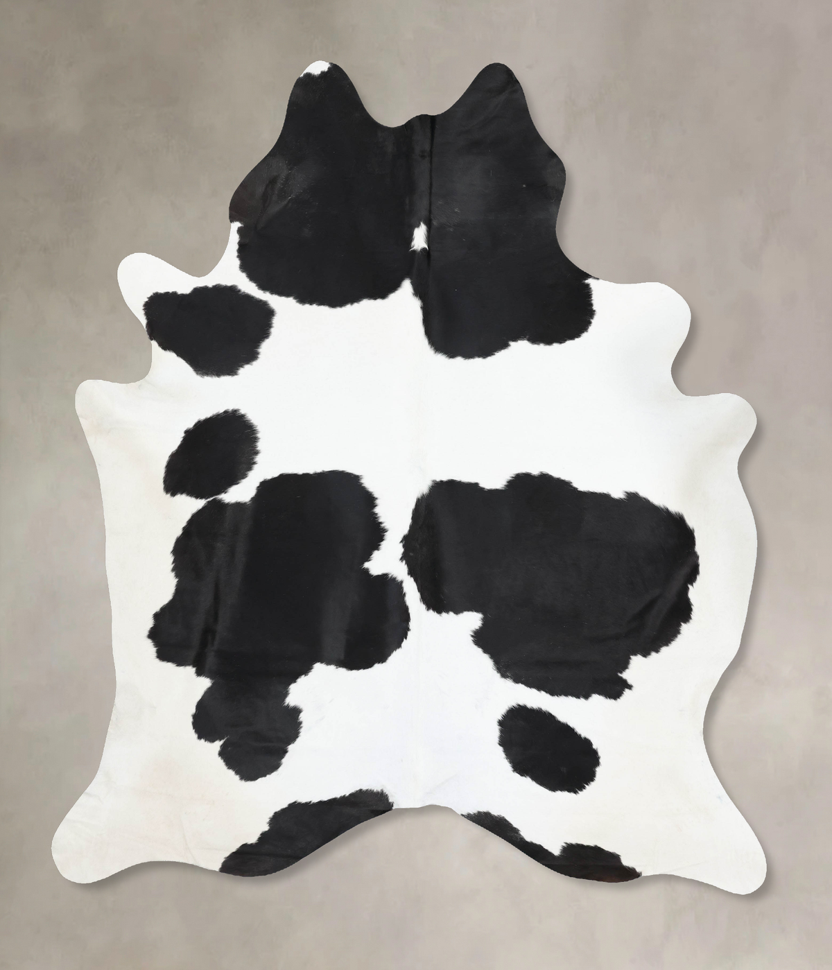 Black and White Cowhide Rug #B13886