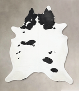 Black and White XX-Large Brazilian Cowhide Rug 8'11"H x 6'8"W #B13903 by Hudson Hides