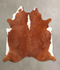 Hereford XX-Large Brazilian Cowhide Rug 7'8