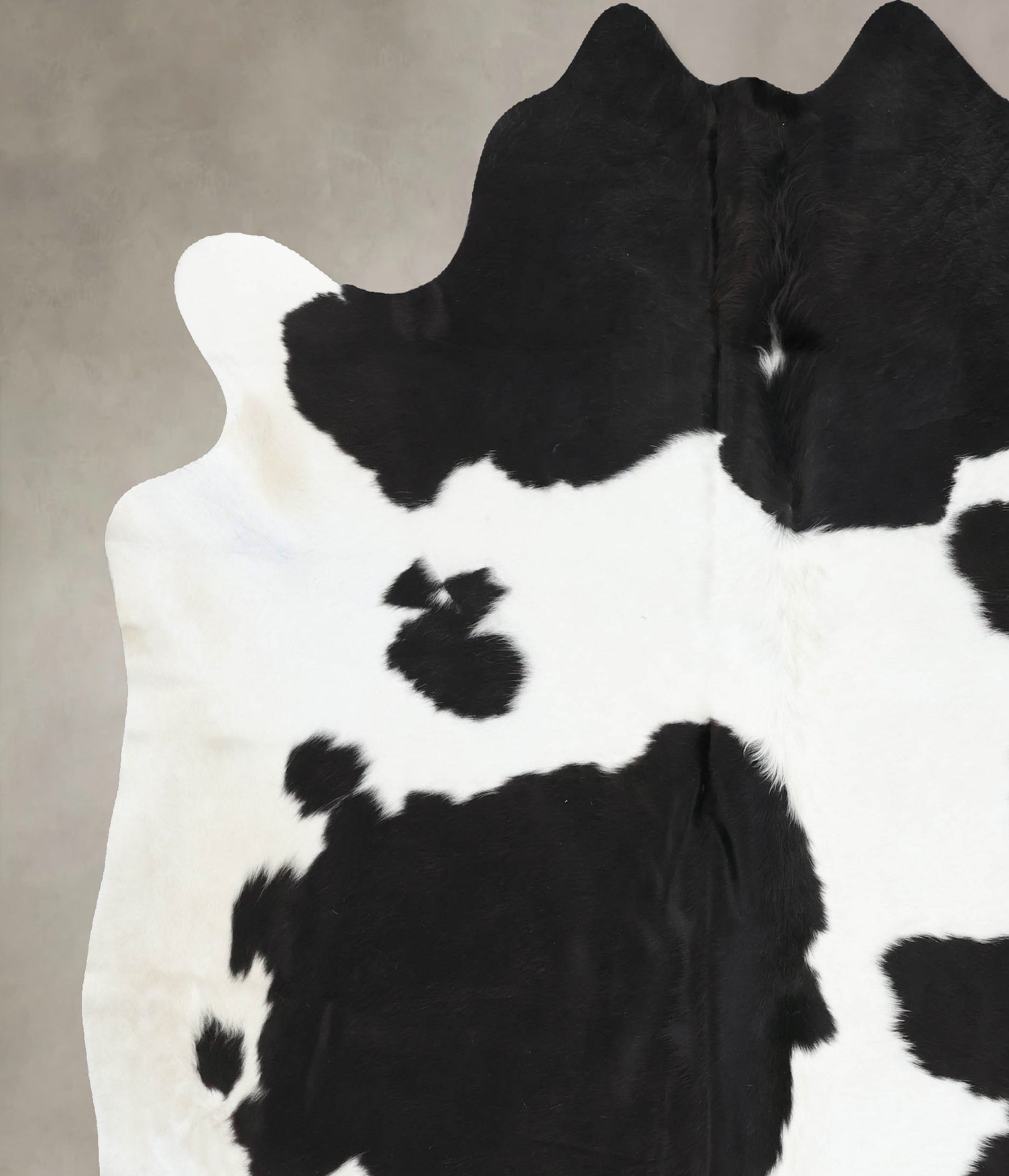 Black and White Cowhide Rug #B13941