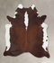 Hereford XX-Large Brazilian Cowhide Rug 8'6