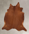 Solid Brown XX-Large Brazilian Cowhide Rug 7'5