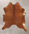 Solid Brown X-Large Brazilian Cowhide Rug 7'5