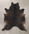 Chocolate X-Large Brazilian Cowhide Rug 7'0
