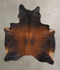 Warm Caramel X-Large Brazilian Cowhide Rug 7'7