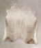 Taupe Large Brazilian Cowhide Rug 5'11