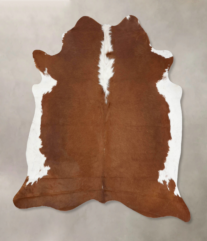 Hereford X-Large Brazilian Cowhide Rug 6'10"H x 6'10"W #B14004 by Hudson Hides