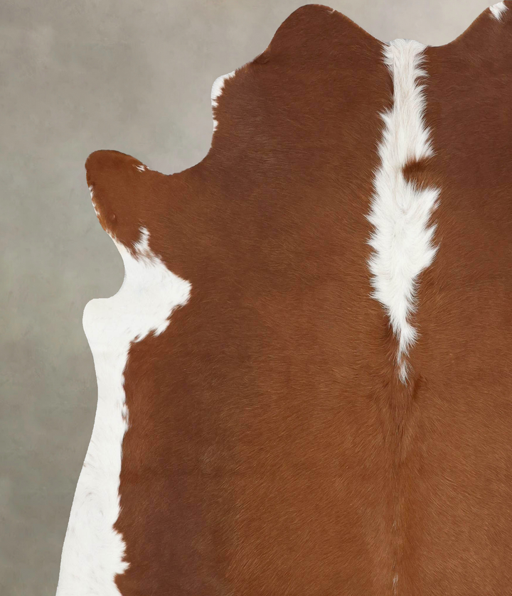 Hereford X-Large Brazilian Cowhide Rug 6'10"H x 6'10"W #B14004 by Hudson Hides