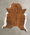 Medium Brindle XX-Large Brazilian Cowhide Rug 7'10