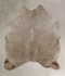 Taupe Large Brazilian Cowhide Rug 6'5