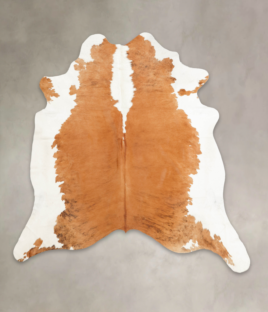 Hereford XX-Large Brazilian Cowhide Rug 7'11"H x 7'7"W #B1403 by Hudson Hides