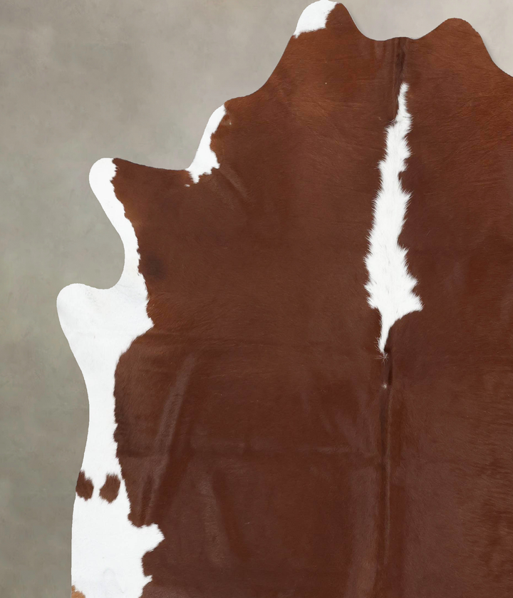 Hereford XX-Large Brazilian Cowhide Rug 8'2"H x 7'4"W #B14030 by Hudson Hides