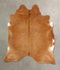 Solid Brown XX-Large Brazilian Cowhide Rug 8'0
