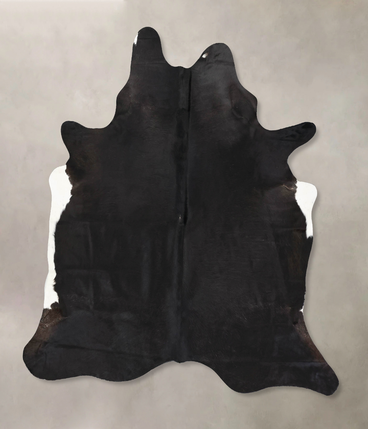Black and White X-Large Brazilian Cowhide Rug 7'5"H x 6'4"W #B14040 by Hudson Hides
