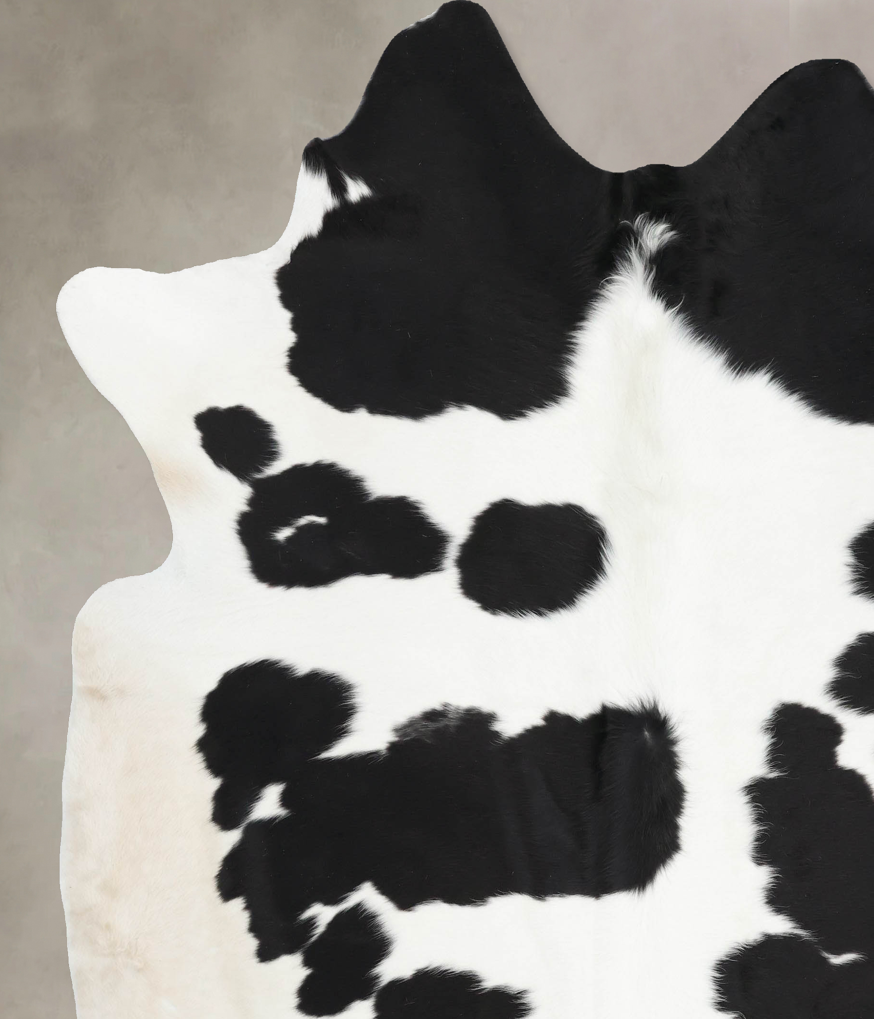 Black and White Cowhide Rug #B14045