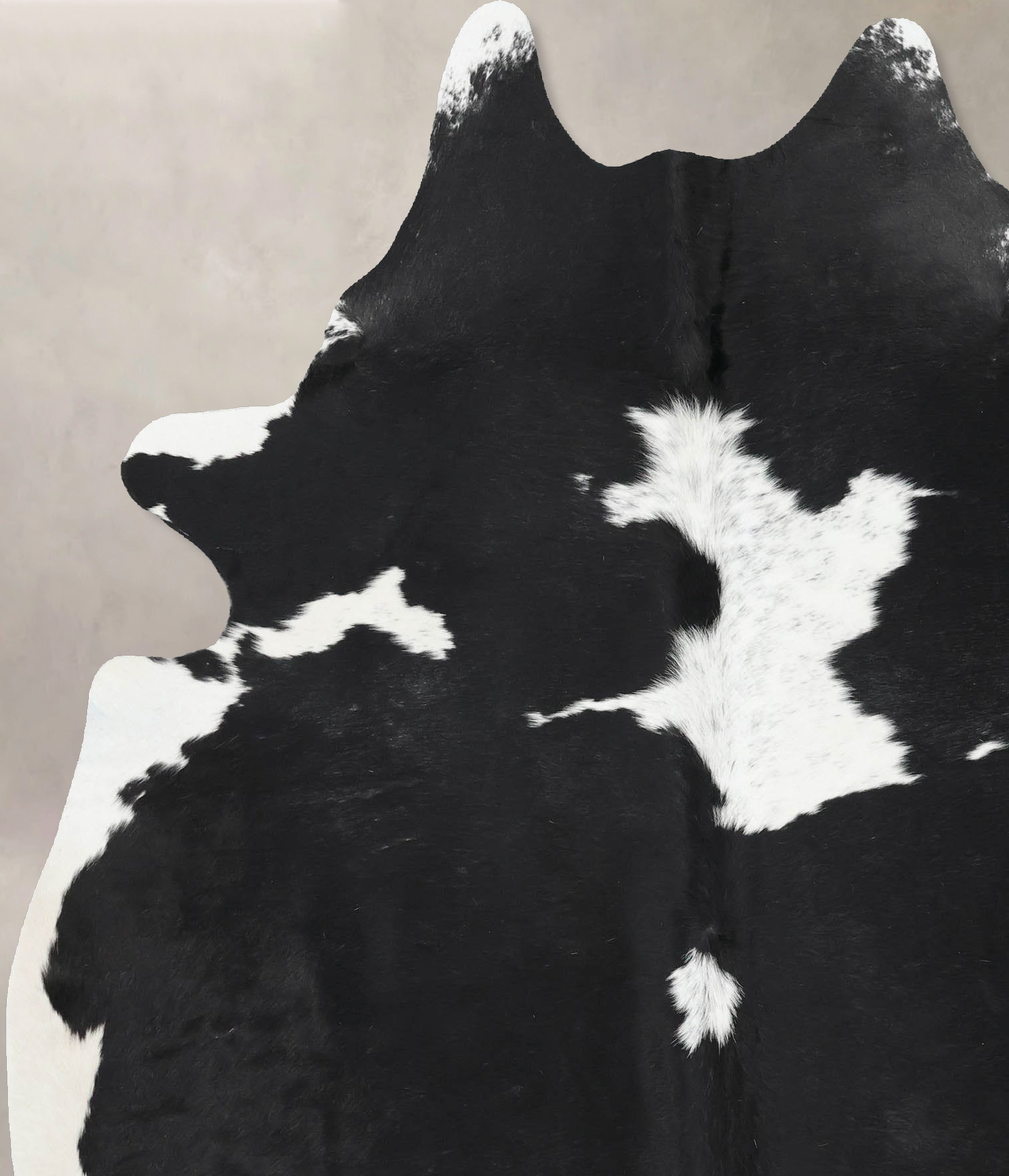 Black and White Cowhide Rug #B14047