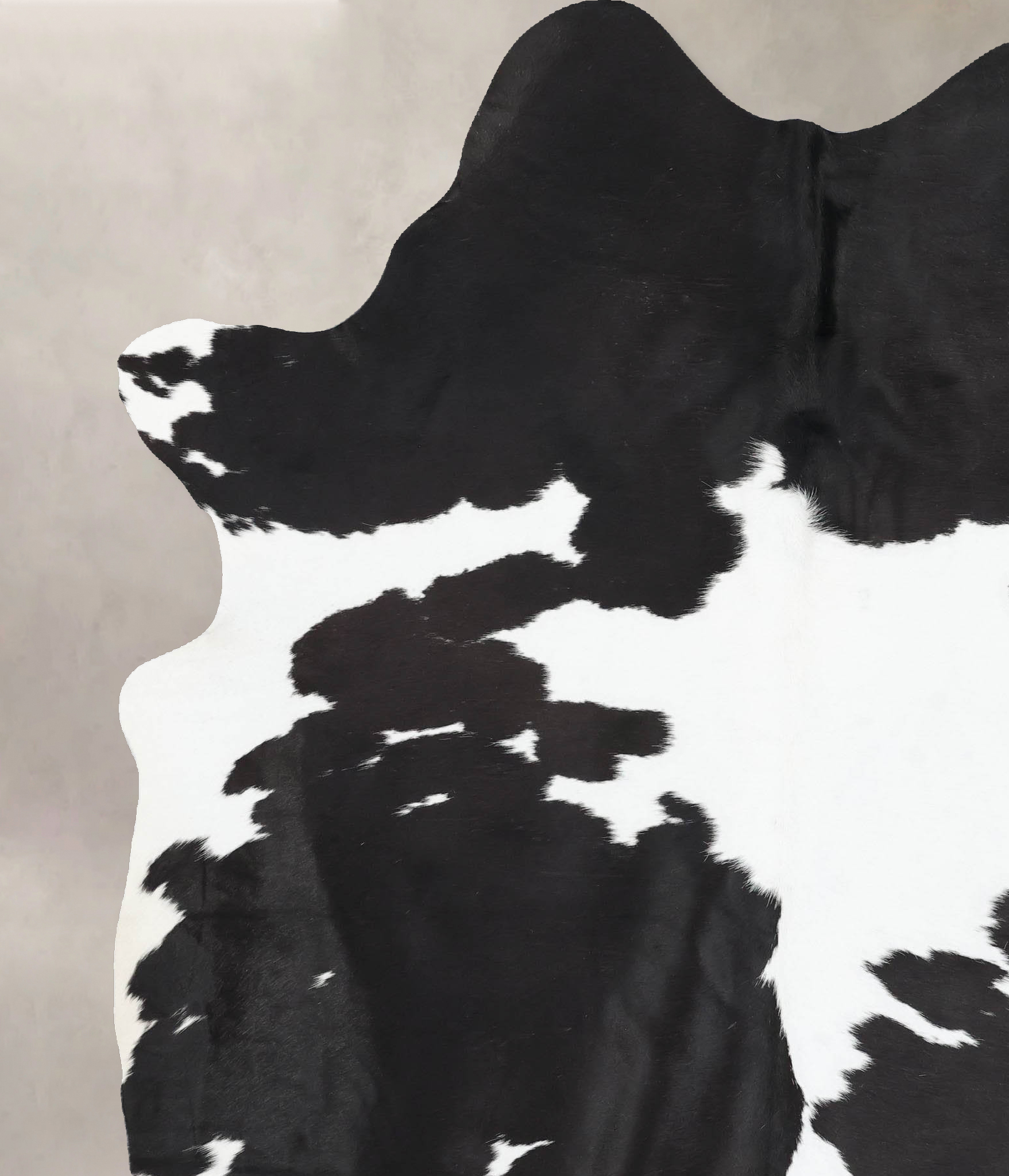 Black and White Cowhide Rug #B14053